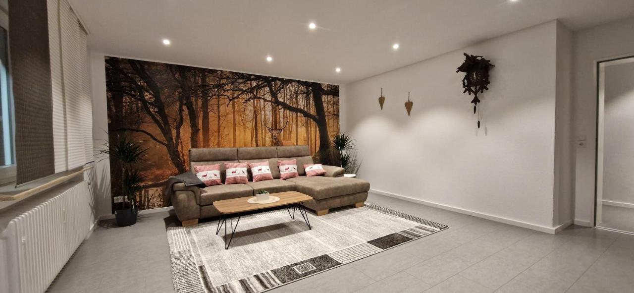 Renatas Ferienwohnung Wohnung David ザスバッハヴァルデン エクステリア 写真